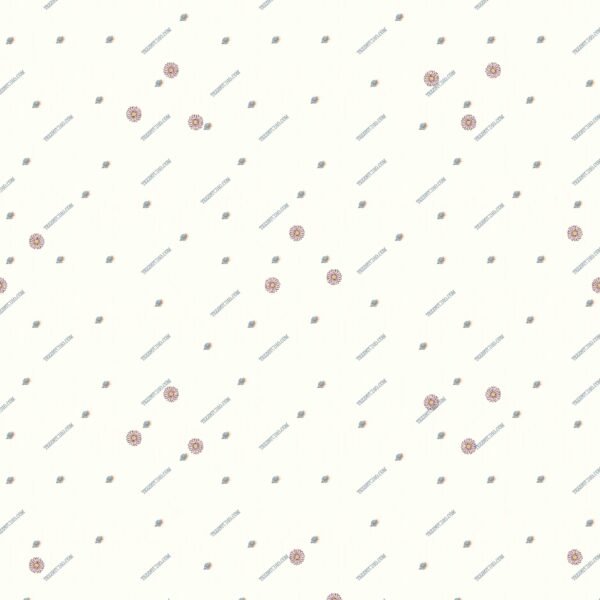 Flowers Border Design Pattern – Digital Textile Print