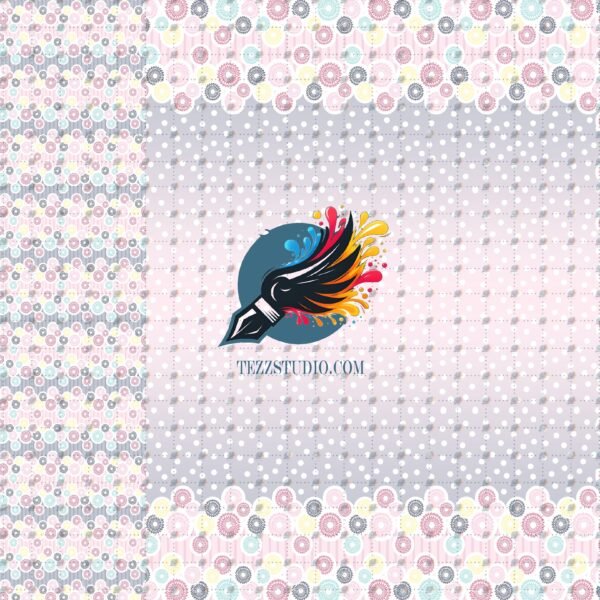 Flowers Saree Design Pattern – Digital Textile Print