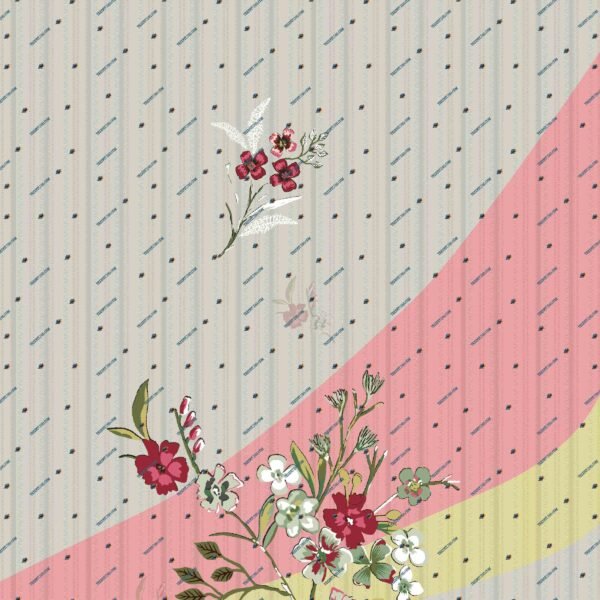 Flowers Kurti Design Pattern – Digital Textile Print