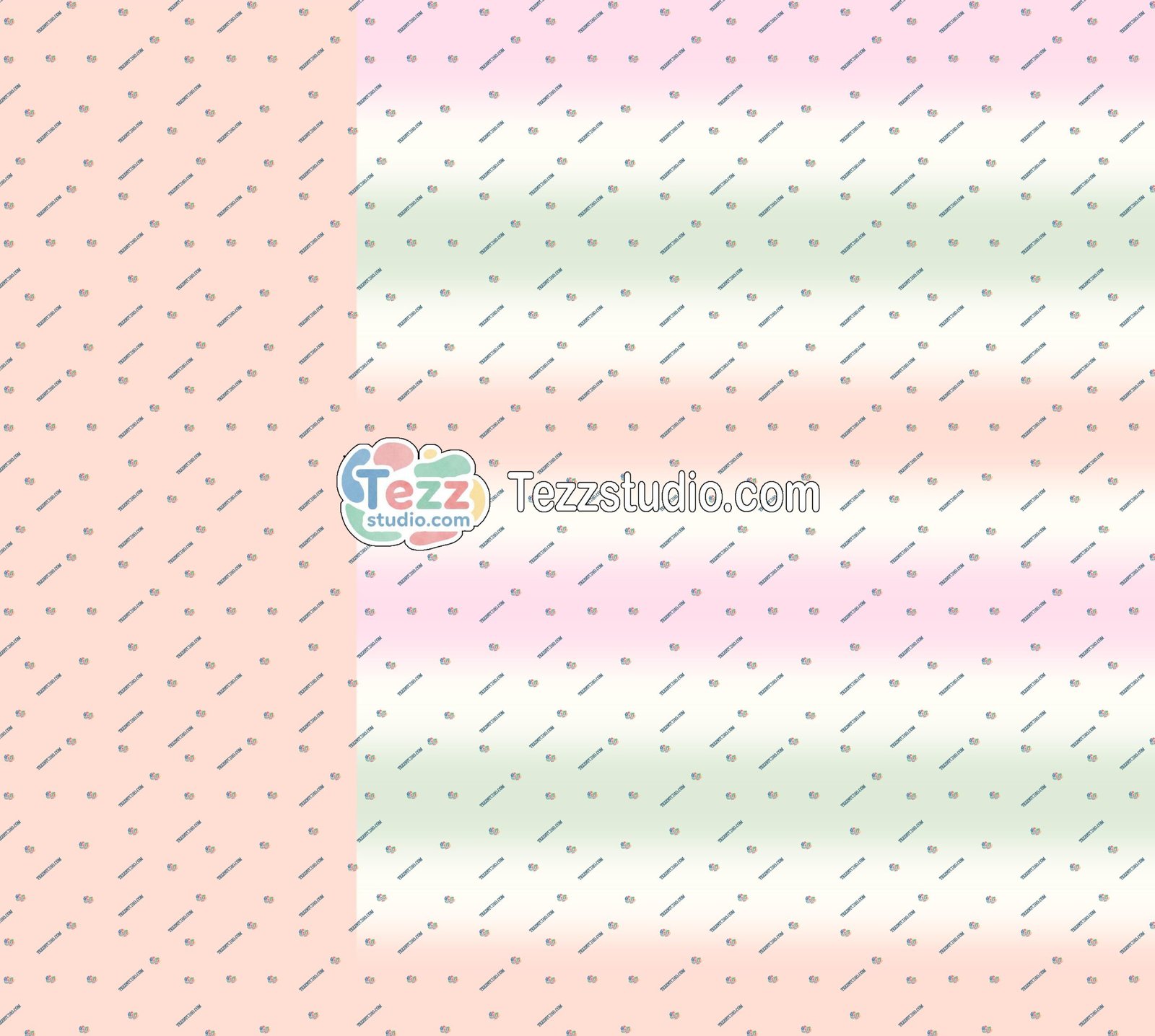 Elegant Pastel Gradient Stripe Saree | Soft Multicolor Horizontal Stripes | Premium Everyday Wear Saree - Image 2