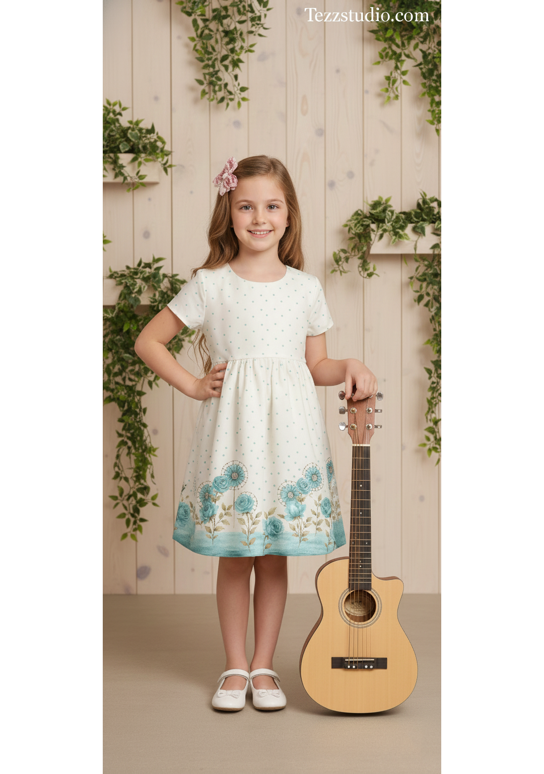 Elegant Pink Rose Watercolor Floral Border Design - Image 2